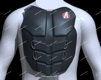 Digital STL File Bucky Thunderbolts inspired Vest V1 updates coming soon(3D Printable File)
