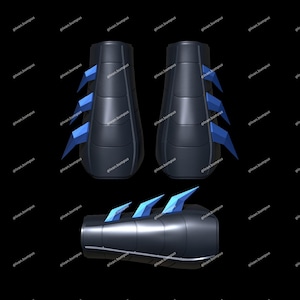 Digital STL File Nightwing Inspired gauntlets(3D Printable Files)