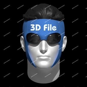 LEER DESCRIPCIÓN Archivo STL digital Máscara inspirada en Invincible (archivo imprimible en 3D)