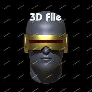 Cyfrowy plik STL z daszkiem Cyclops 97 Inspired Visor (plik do druku 3D)