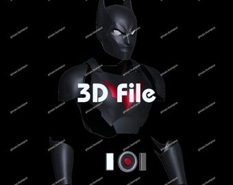 Digital STL File Vigilante Beyond Inspired Armor