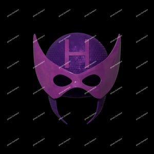 Digital File Hawkeye Classic Inspired Mask(3D Printable File)