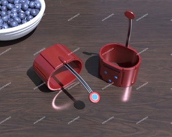 READ DESCRIPTION Digital STL File Spider Verse Inspired Webshooter(3D Printable File)