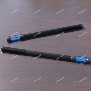 READ DESCRIPTION Digital STL File Nightwing Inspired Escrima Sticks V2(3D Printable File)