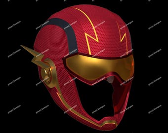 Digital STL File Speedster Inspired Helmet(3D Printable File)