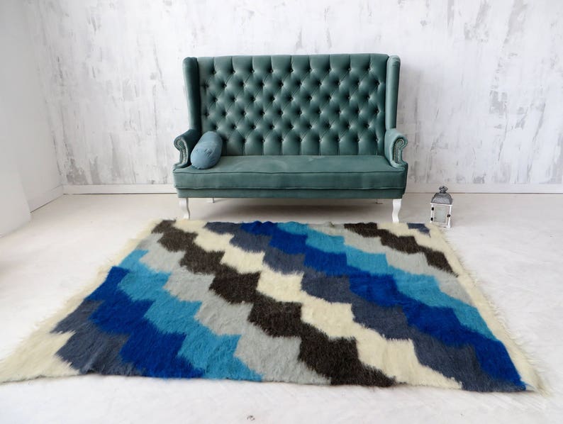 Wool Rug Modern Wool Rug Wool Carpet Organic Rug Area Rug Wool Floor Rugs Modern Home Decor Soft Wool Rug Carpet Rug New House Gift Rugs