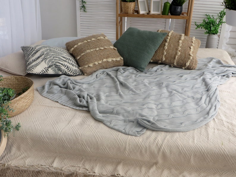 Beige Throws Throws and Pillows Bed Decor Decorative Pillows Etsy