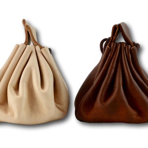Pochette en cuir avec cordon de serrage, pochette pour pièce de monnaie, pochette pour billets, porte-monnaie, pochette cadeau, porte-monnaie avec cordon de serrage, pochette pour poignet, pochette en cristal, pochette en cuir