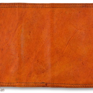 Leather Tobacco Pouch, Handmade Tobacco Pouch, Small Leather Pouch, Jewellry Pouche, Brown Tobacco Pouch, Organic Leather Pouch, Tobacco bag Orange Tan