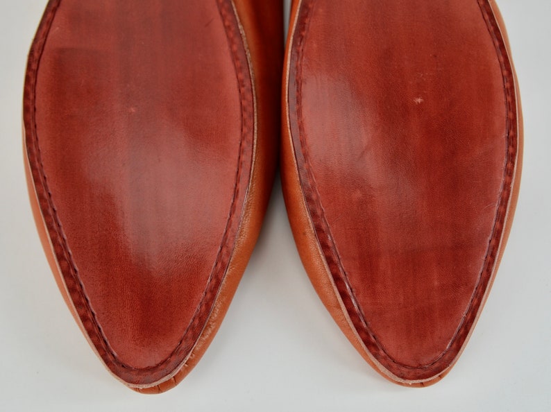 moroccan leather mules