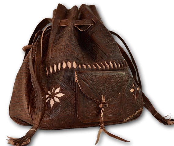 Marokkaanse tas lederen tas Tassen & portemonnees Luiertassen marokkaanse handgemaakte leer Sac cuir