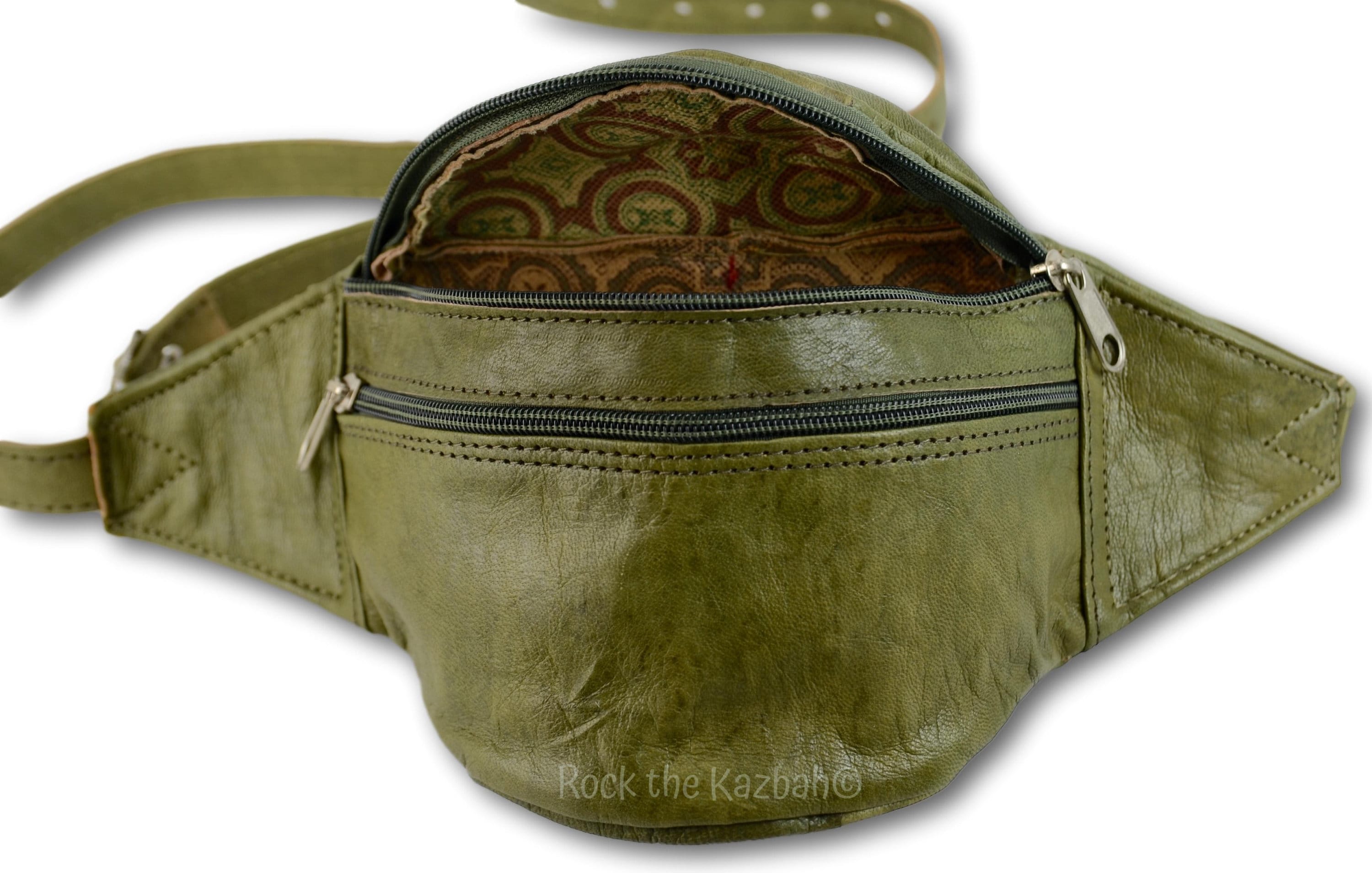 Handmade Classy Belt Bag with Moroccan Weaving-Sultan — The Nopo