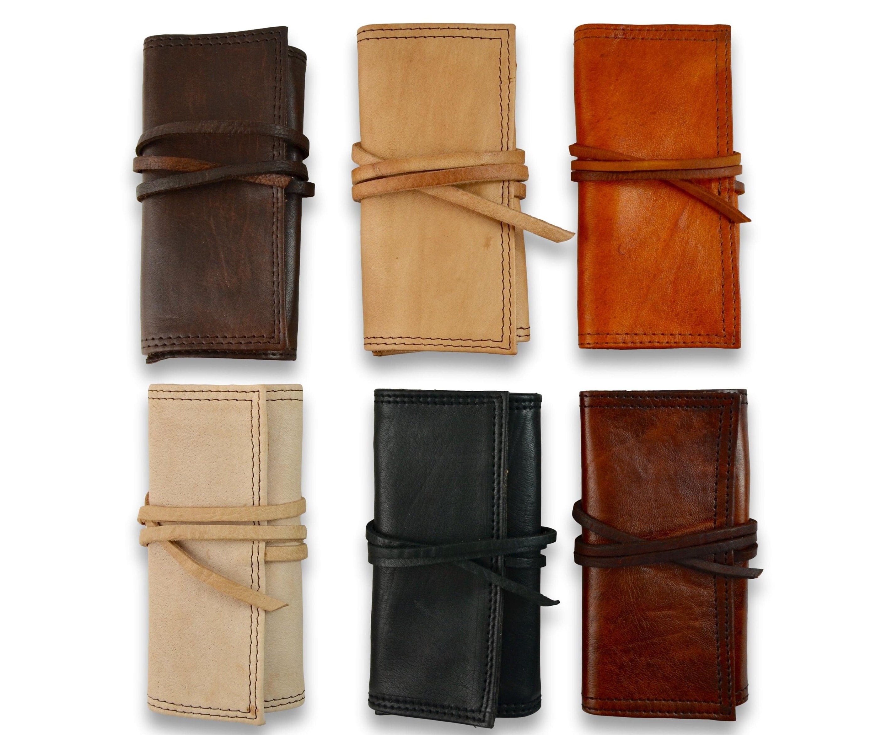 Leather Storage Pouch Etsy UK