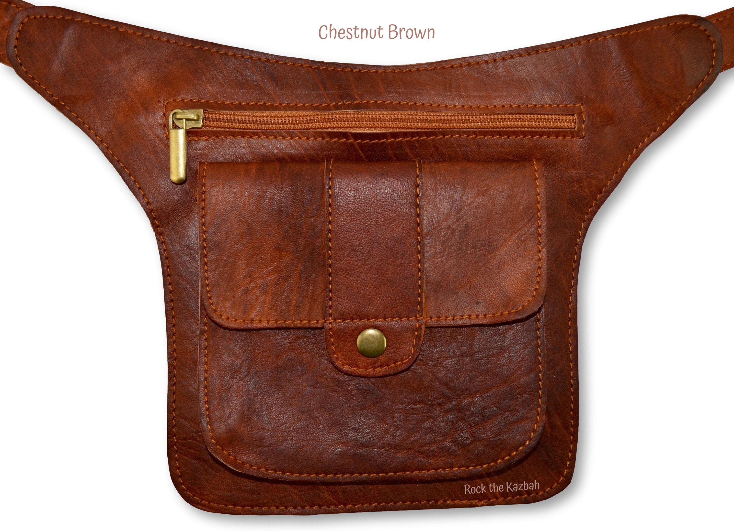 Leather Hip Bag, Fanny Pack, Crossbody Bag, Bumbag, Belt Bag