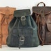 Leather Backpack, Leather Rucksack, Mens Backpack, Womens Backpack, Leather Shoulder bag, Vintage Backpack, Moroccan Leather Backpack.