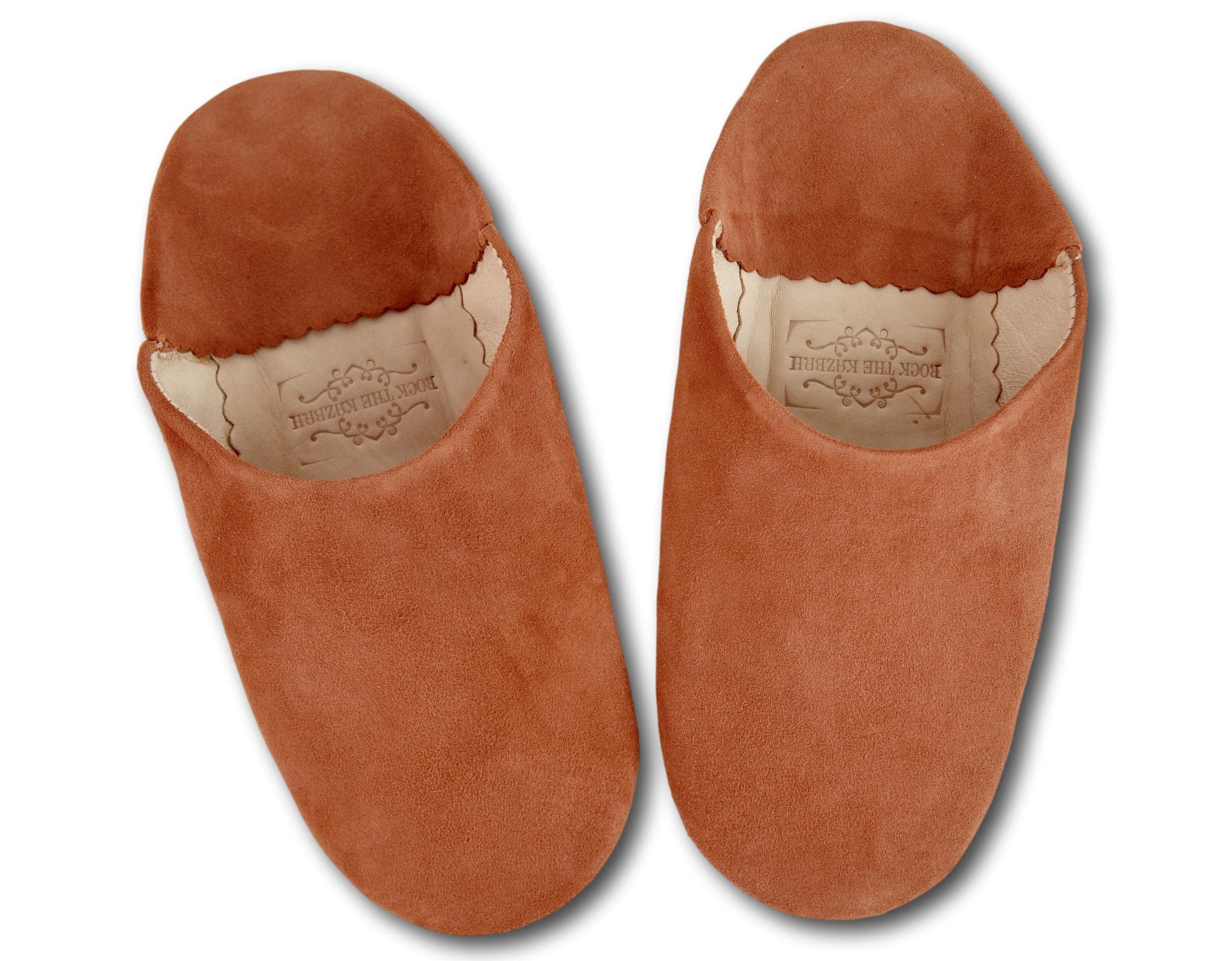 Moroccan Suede Slippers Womens Babouche Moroccan - Etsy UK