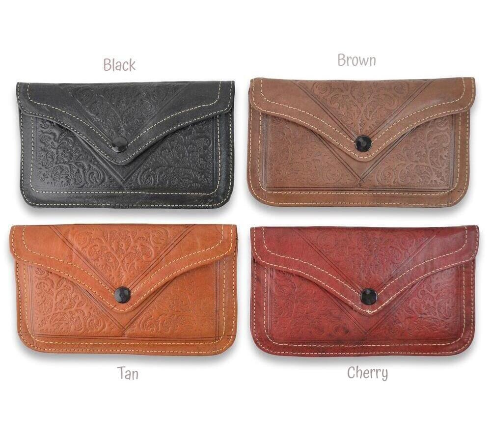 Unisex Authentic Real True Stingray Skin Women Men Long Bifold Wallet  Female Male Clutch Purse Genuine Leather Large Card Holder