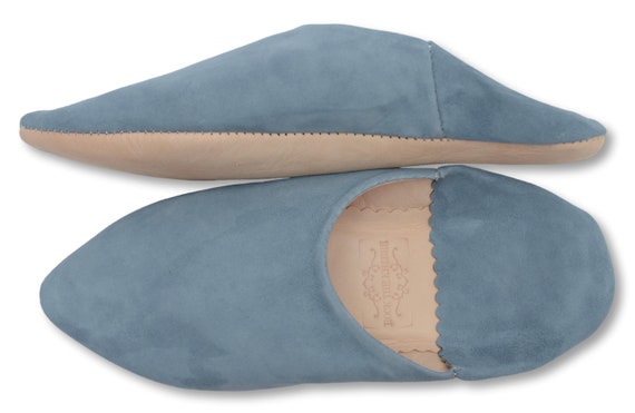 Scarpe Da Donna Piatte Comode In Pelle Marocchino Fatte A Mano Ciabatte Da Donna - Foto 5