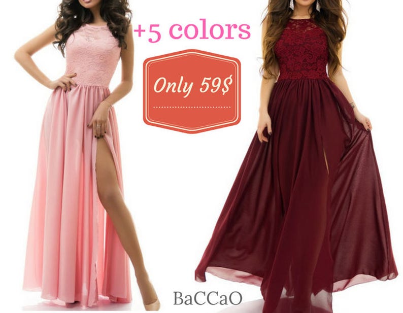 Burgundy Color Bridesmaid Dresses