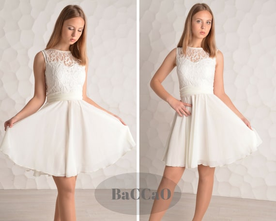 white short prom dresses