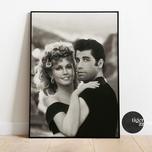 GREASE High Quality Movie Poster Print image 1