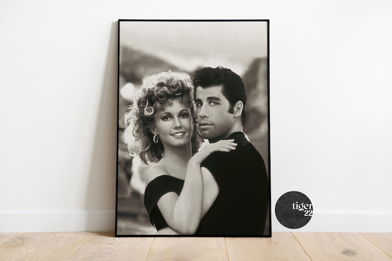 GREASE High Quality Movie Poster Print image 1
