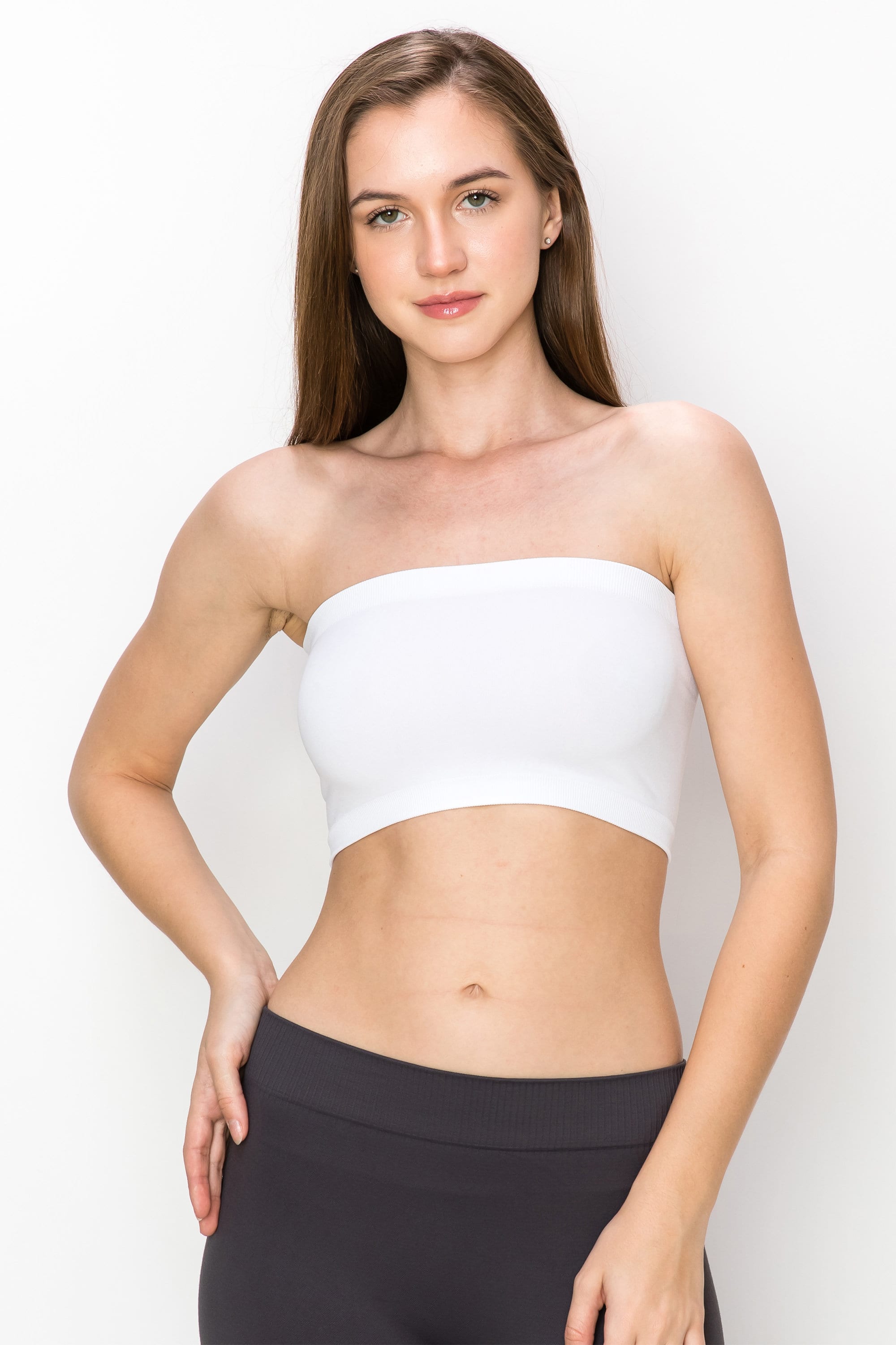 White Bandeau Bra -  Canada