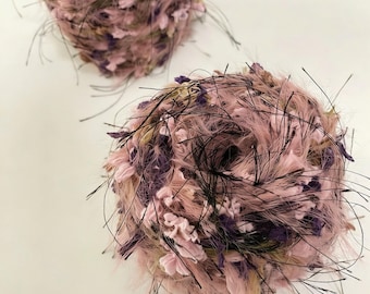 Fio grosso de 100 gramas, misturado à mão, para tricô, tecelagem e crochê, artesanato e projetos DIY.