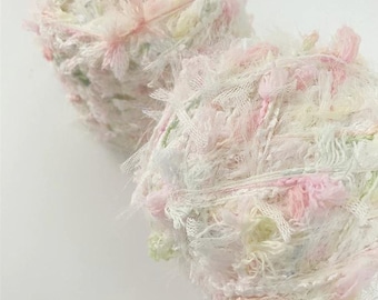 Fio grosso de 100 gramas, misturado à mão, para tricô, tecelagem e crochê, artesanato e projetos DIY.