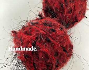 Fio grosso de 100 gramas, misturado à mão, para tricô, tecelagem e crochê, artesanato e projetos DIY.