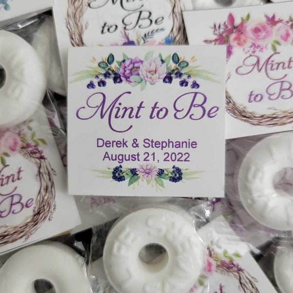Mint to Be Wedding Favor Etsy