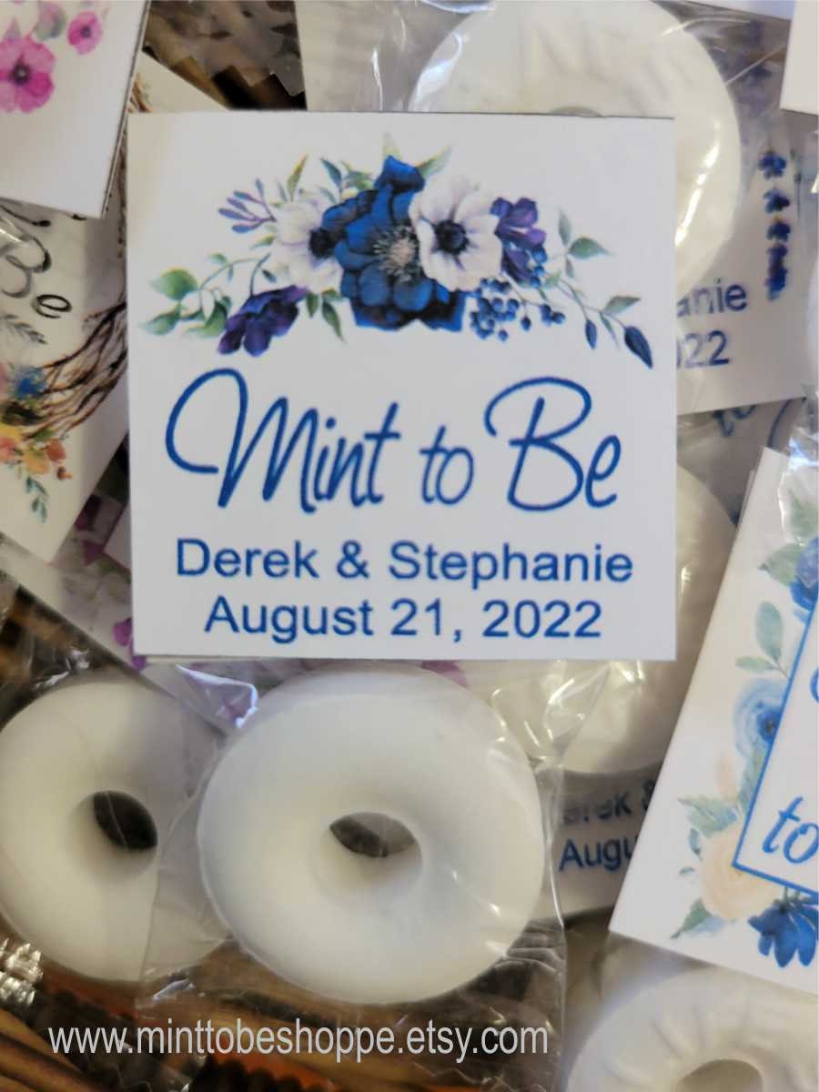 Mint to Be Mint Wedding Favors Lifesaver Mint Personalized - Etsy