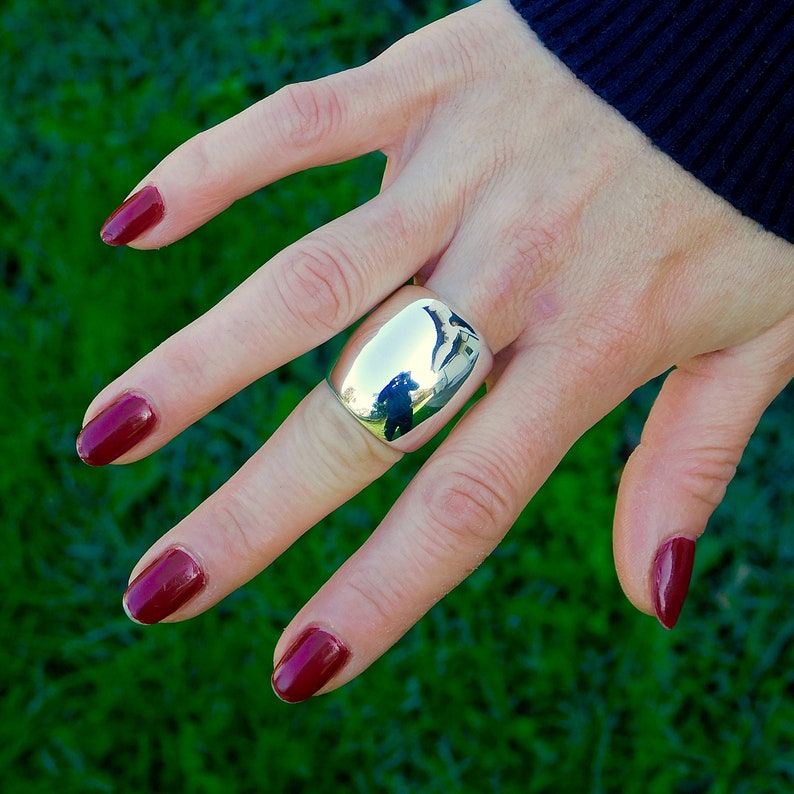 Large Statement Ring Cocktail Ring Wide Rings for Women Etsy