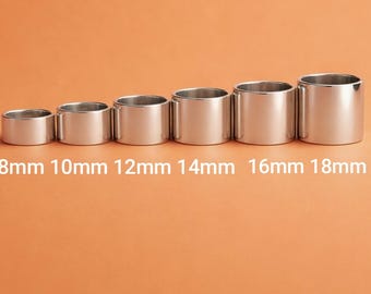 Wedding Bands Silver: Silver AG950 Band Rings in Multiple Width Options to choose