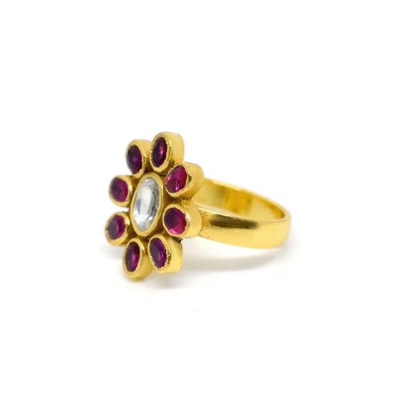 Buy Malabar Gold 22 KT Gold Cocktail Ring for Women Online
