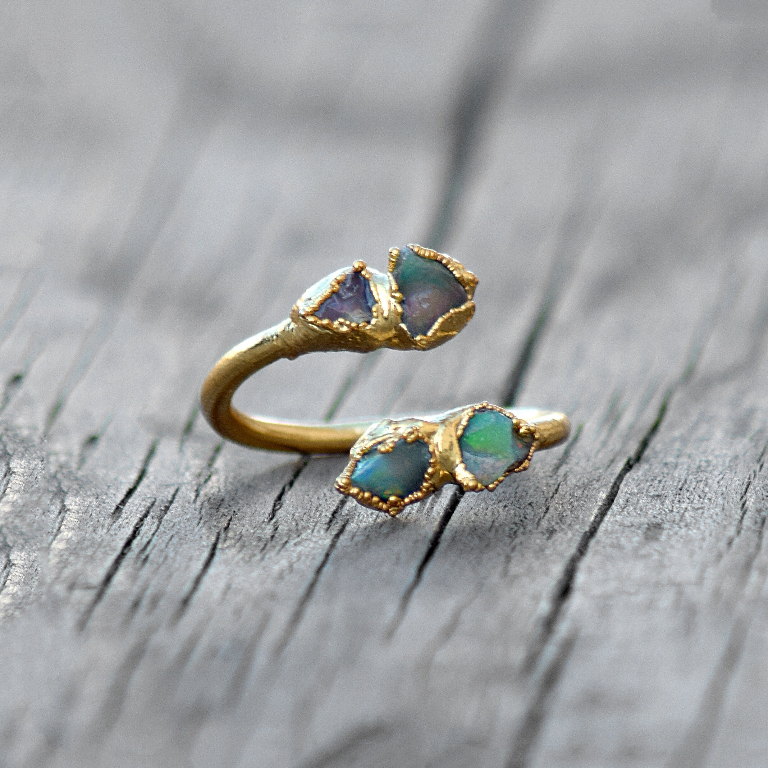 Rough opal sales ring