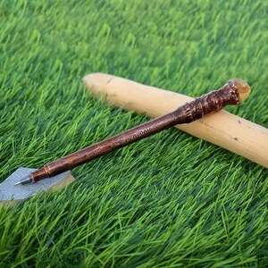 Balpen natuurlijke gele citrien \ Luxe pen \ Antieke pen \ Balpennen \ Exclusieve pennen \ Hervulbare pennen \ Kantoorontwerppennen