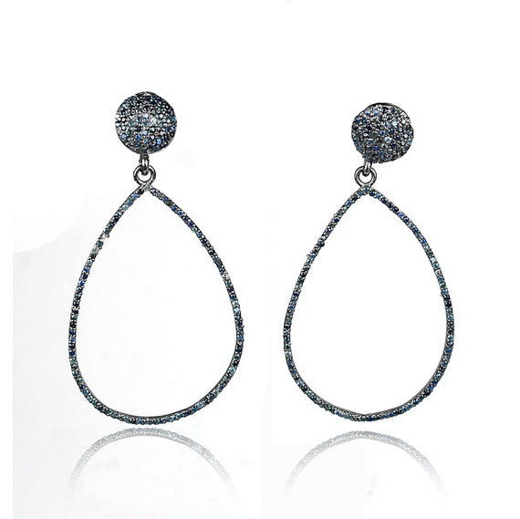 Pair of 925 Sterling Silver Small Diamond Shaped White CZ Gem Minimal Earrings Pair of 925 Sterling Silver Small Diamond Shaped White CZ Gem Minimal Earrings