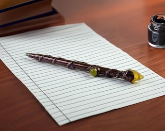 Natural Citrine & Peridot Pen \ Copper Pen \ Luxury Pen \ Antique Unique Pen  Ballpoint Pens \ Refillable Pens \ Ball Pens \ Jewelry Pens