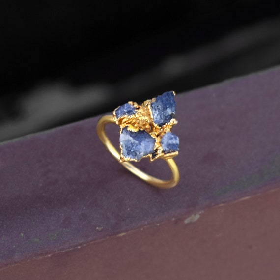 Fairtrade Yellow Gold Solitaire Tanzanite December Birthstone Ring