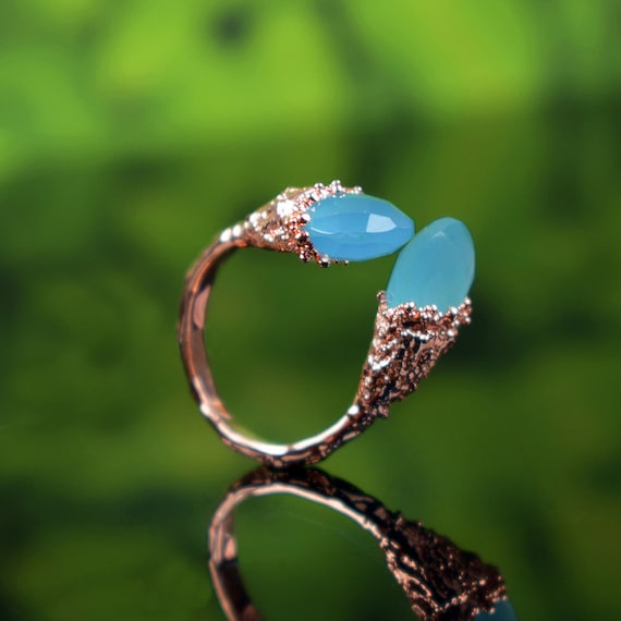 Unique deals rings etsy