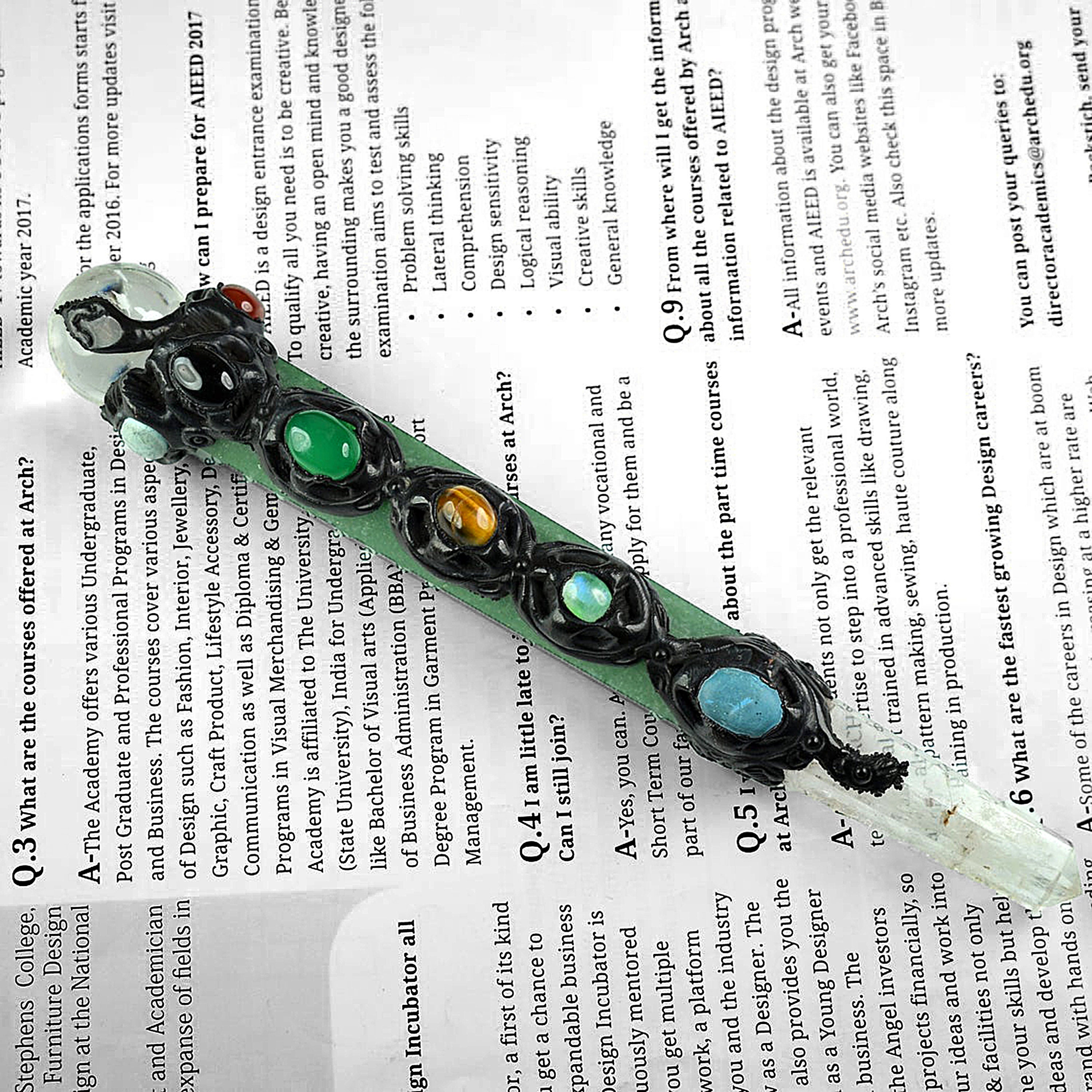 Varita de de / Varita de de cristal - Etsy España