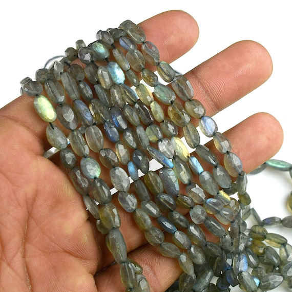 AAA Quality Strand | Labradorite Faceted Strand | 13 Inch Strand | Gemstone Beads | Loose Gemstone | Jewelry Making Bead | Stone Bead | Gift