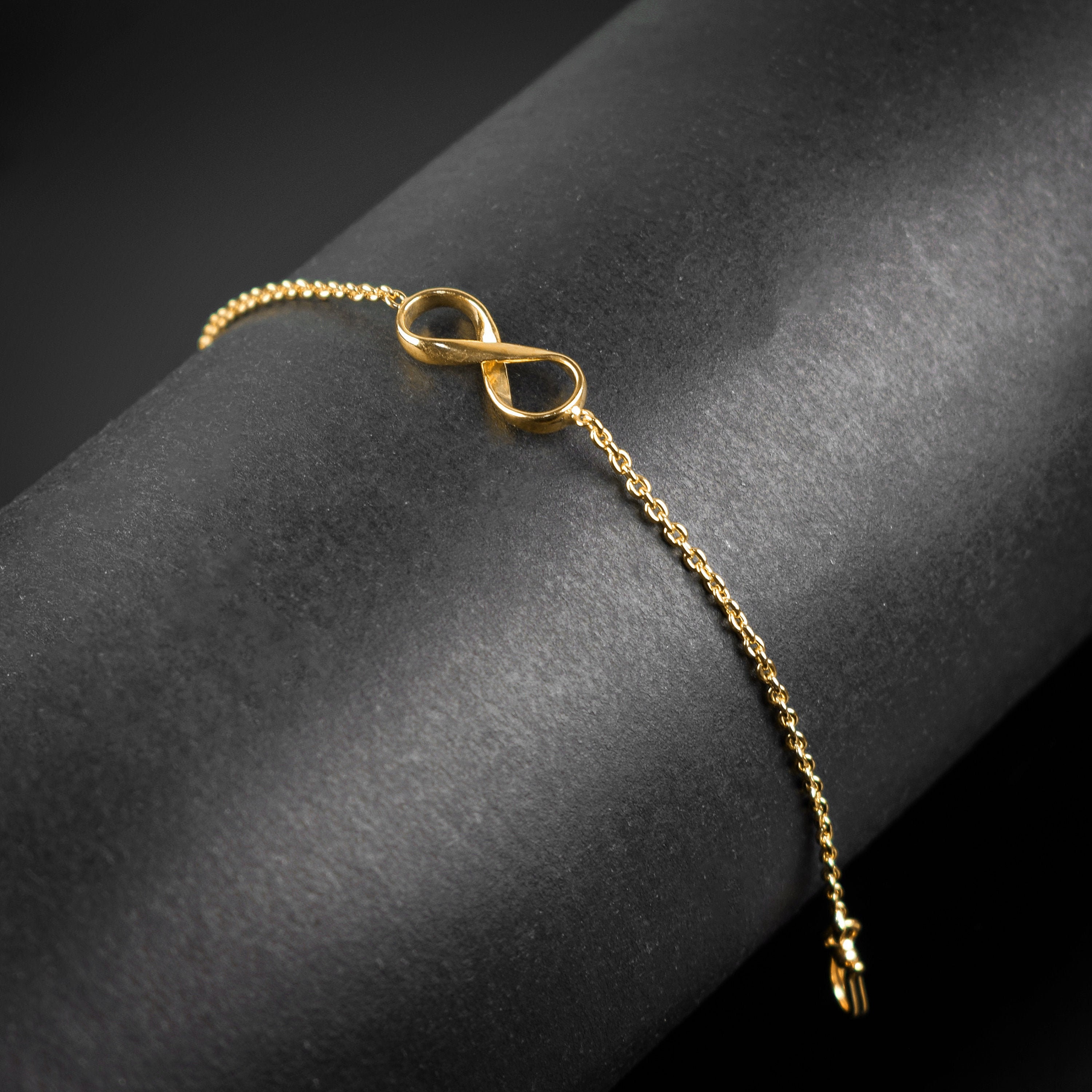 2 Name Infinity Symbol Bracelet Gold Plating | Infinity jewelry, Gold  bracelet, Silver jewlery