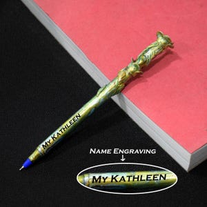 Gegraveerde pen met aangepaste naam \ Aangepaste pen \ Balpennen \ Premium pen \ Exclusieve pennen \ Docentencadeau \ Schoolpen \ Kantoorpen \ Metalen pennen