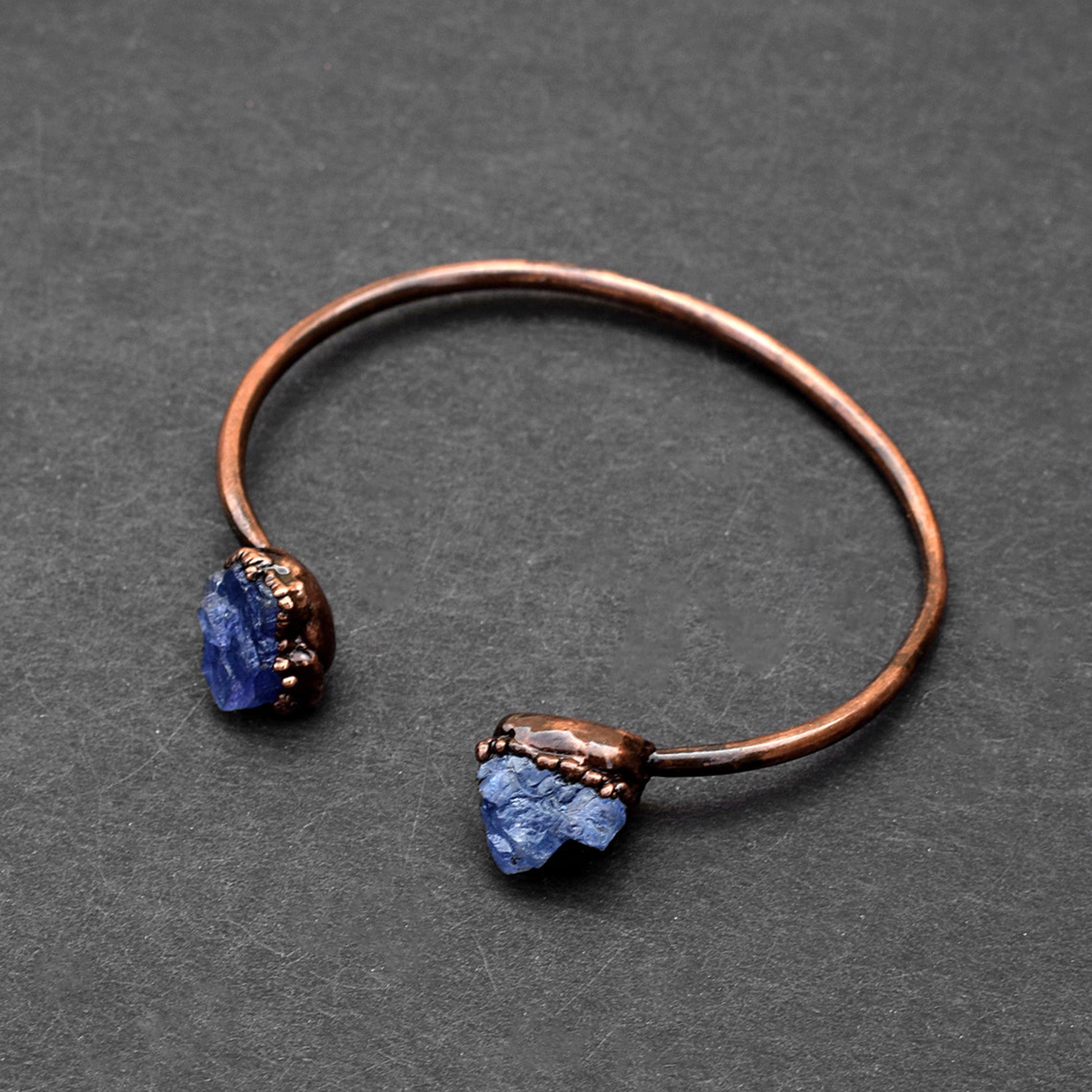 Moonstone Bangle Bracelet with Sapphire & Diamond Accents – Reis-Nichols  Jewelers