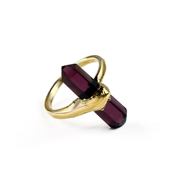 Crystal cheap rings etsy