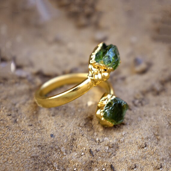Bague peridot femme sales