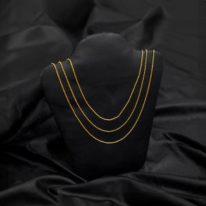 Delicate Layering Chain Necklace \ Simple Chain Necklace \ Choker Necklace \ Minimal Necklace \ Dainty Necklace \ Thin Chain Layer Necklace