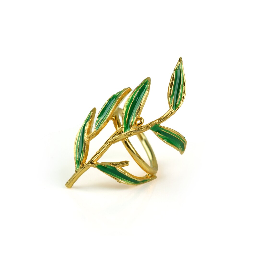 Beautiful Handmade Tree Leaf Design Ring \ TRENDY Rings \ Leaf Vine ...